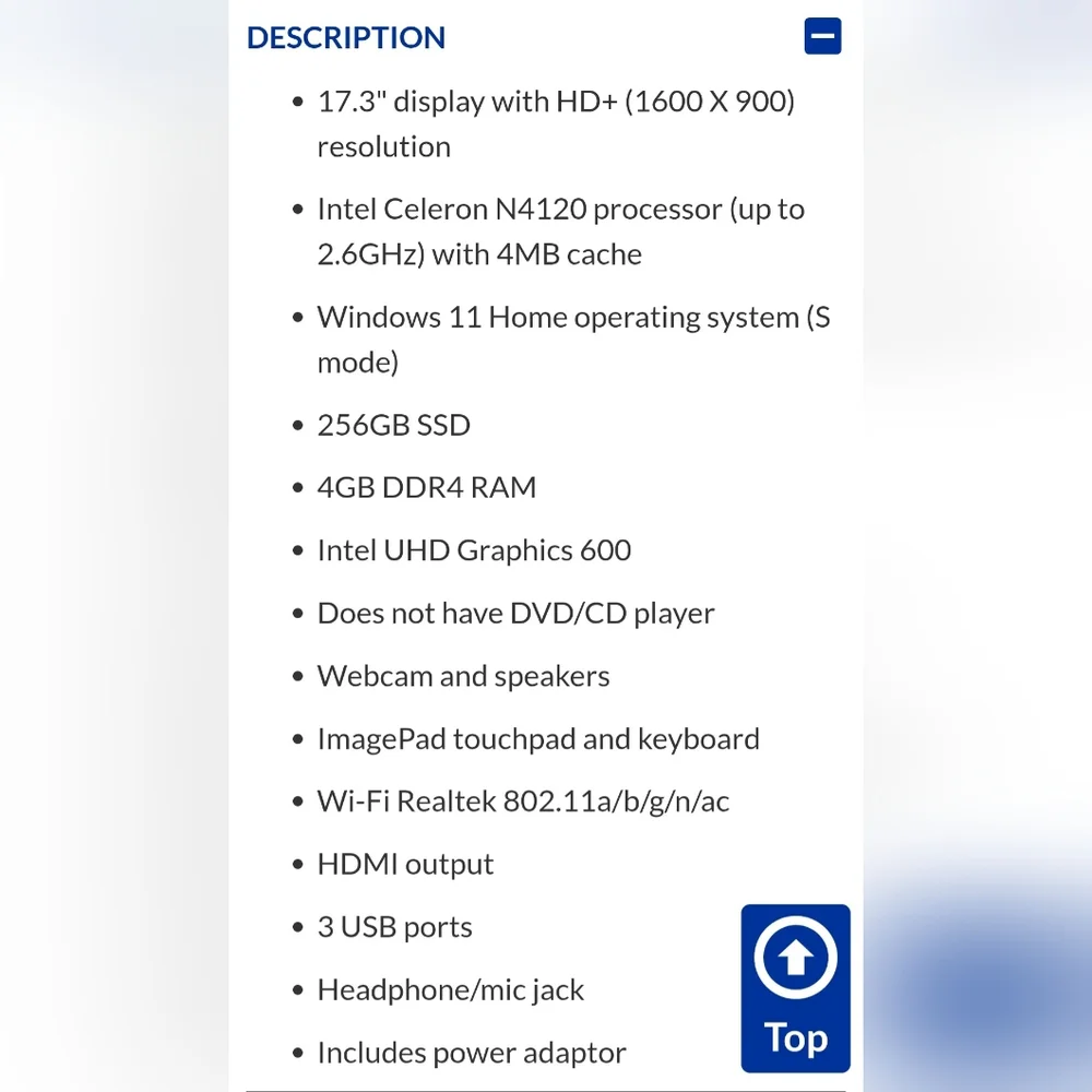 HP 17.3